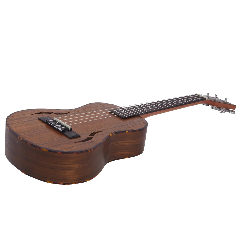 Vault UK-200C 23" Premium Walnut Laminate with Side Soundport Concert Ukulele - Open Box - Image 17