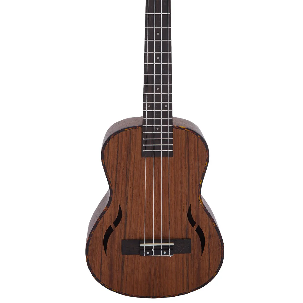 Vault UK-200C 23" Premium Walnut Laminate with Side Soundport Concert Ukulele - Open Box - Image 5