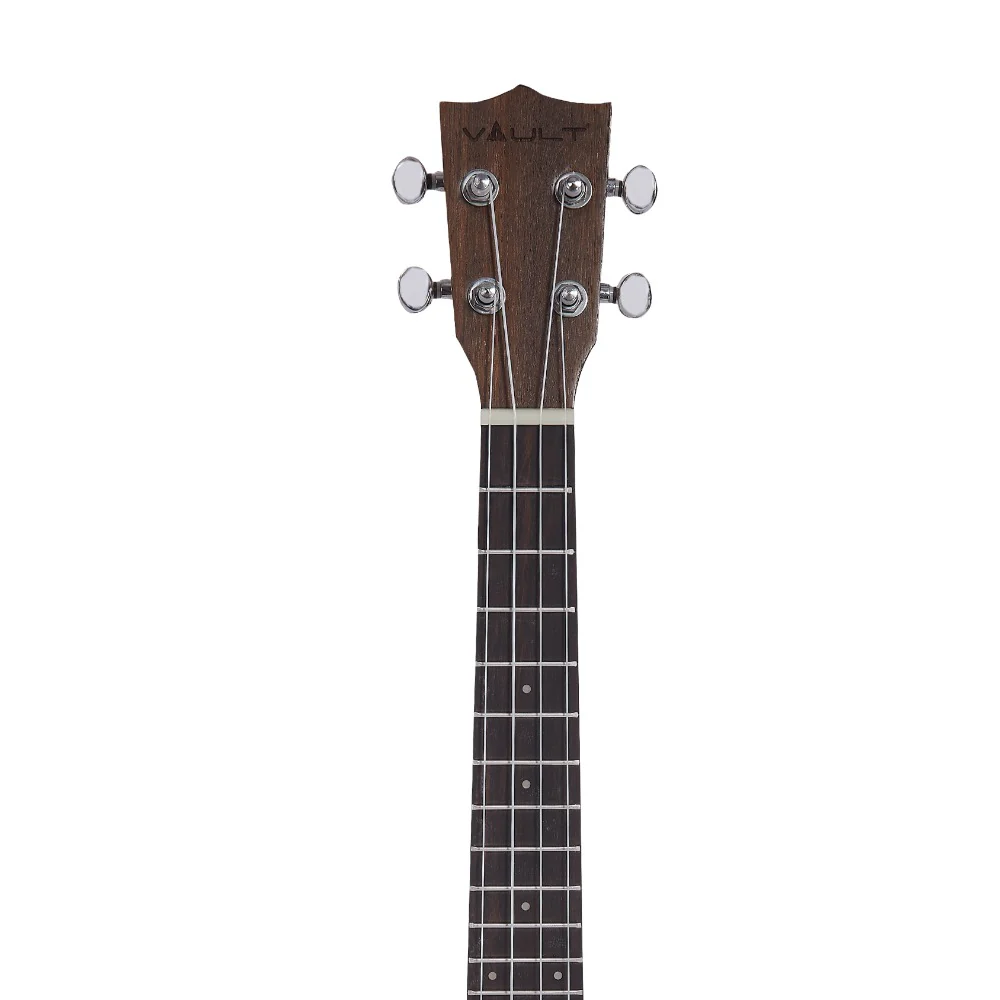 Vault UK-200C 23" Premium Walnut Laminate with Side Soundport Concert Ukulele - Open Box - Image 7