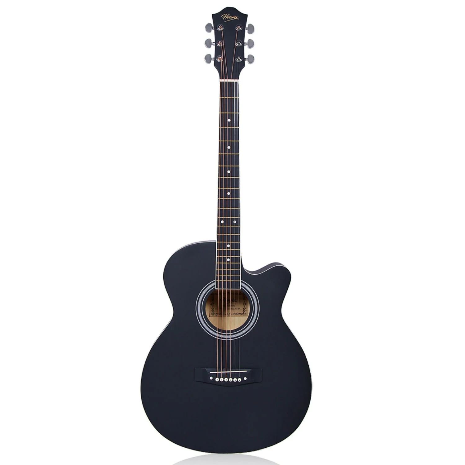 Vault UK-200C 23" Premium Walnut Laminate with Side Soundport Concert Ukulele - Open Box - Image 8