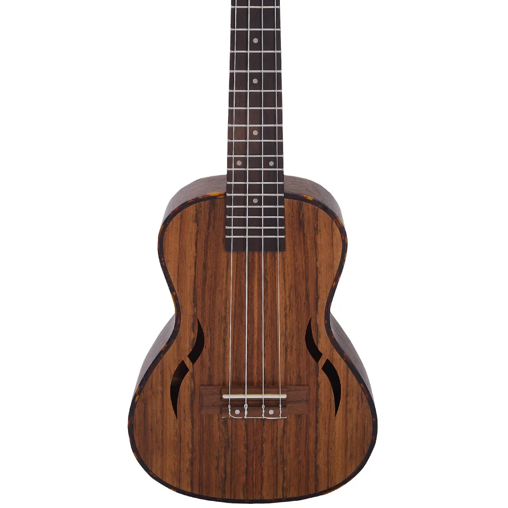 Vault UK-200T 26" Premium Walnut Laminate with Side Soundport Tenor Ukulele - Open Box - Image 2