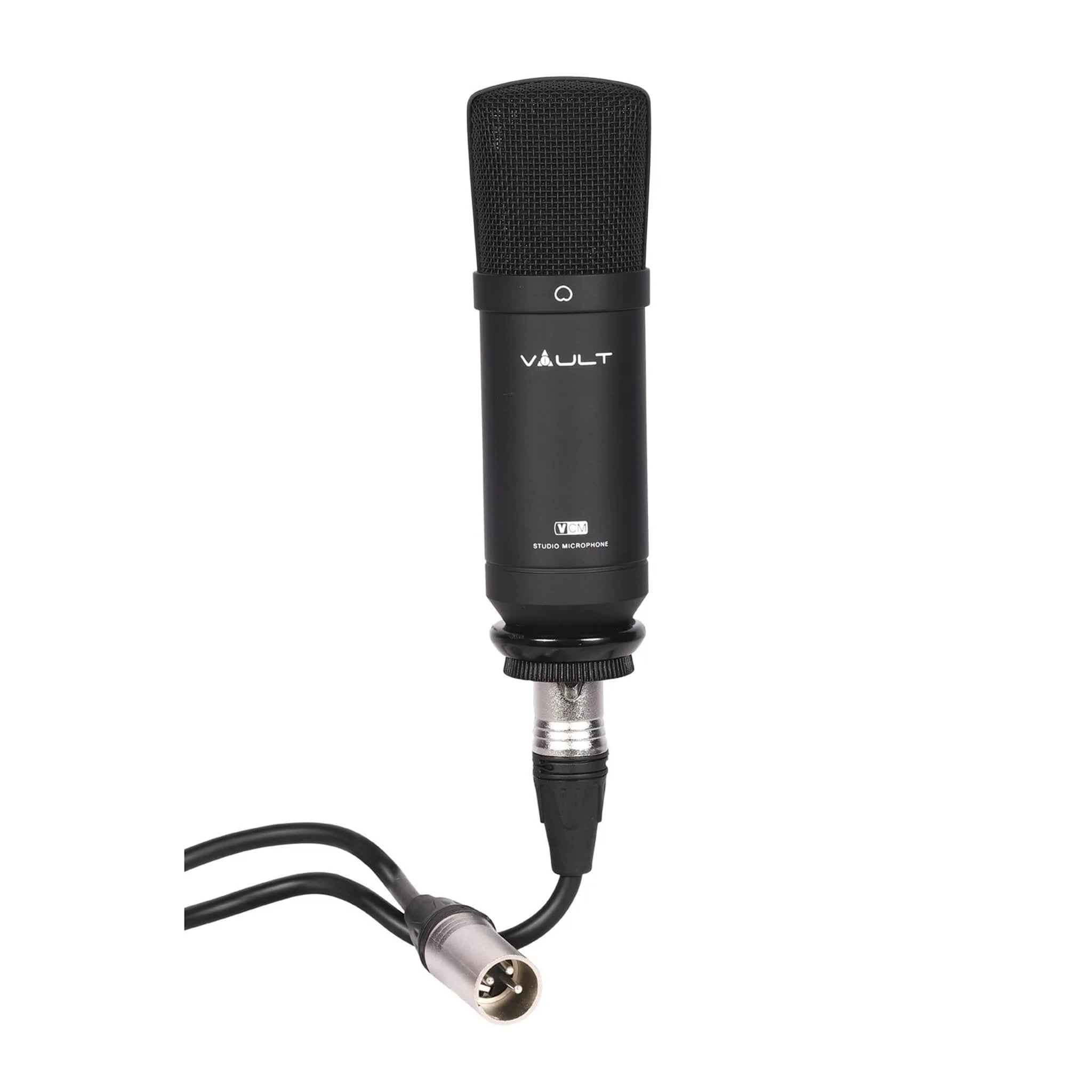 Vault VCM Studio Condenser Microphone with XLR Cable, Tripod, Mount and Foam Pop Filter - Image 6