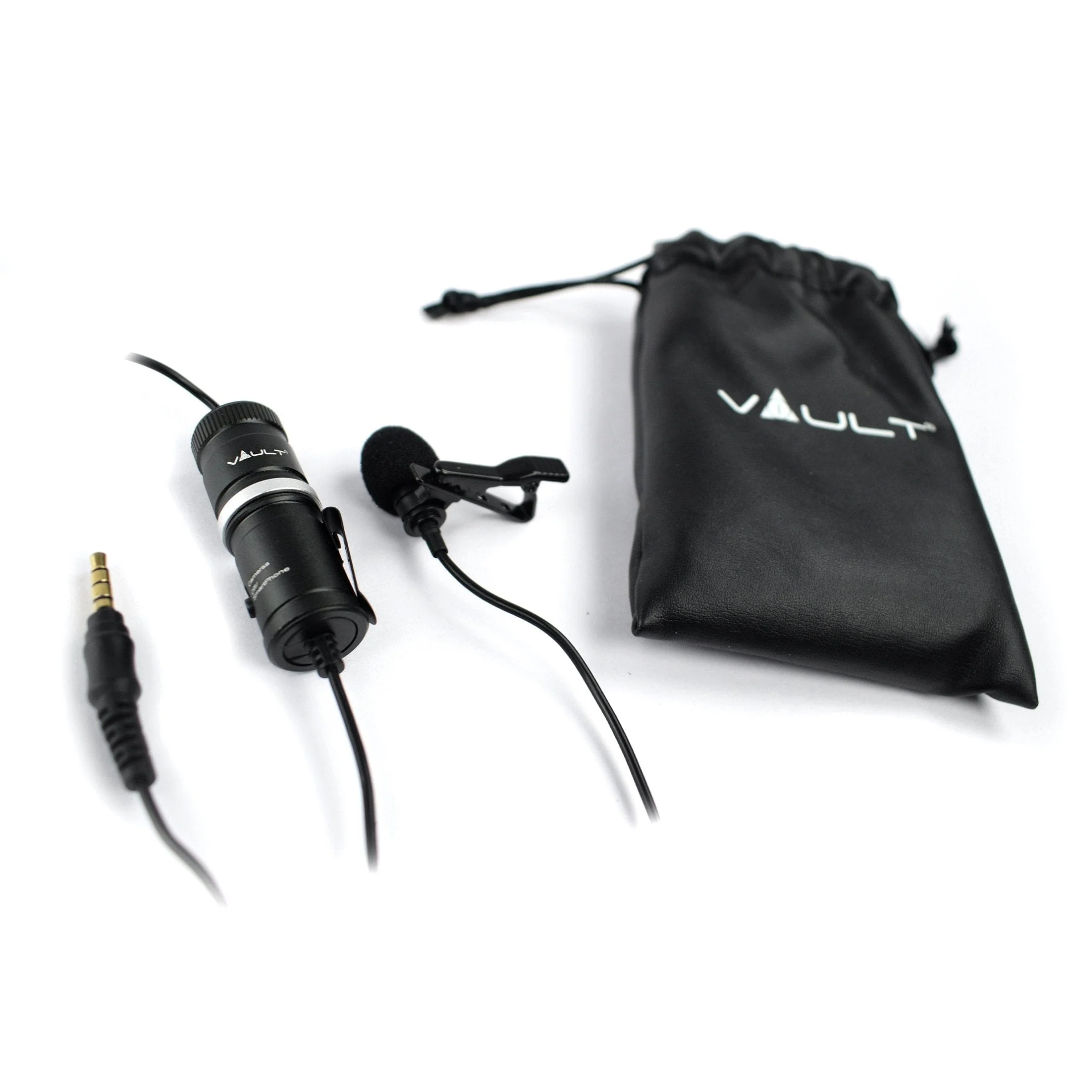Vault VLM-B 3.5 Lavalier Microphone with 5.5 meter Audio Cable - Ideal for Vlogging, Podcasting, Conferences, Video chat - Image 5