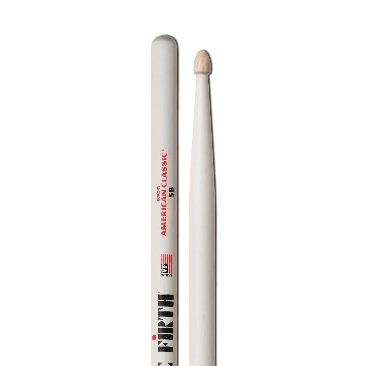 Vic Firth 5BW American Classic White Drum Sticks - Image 2