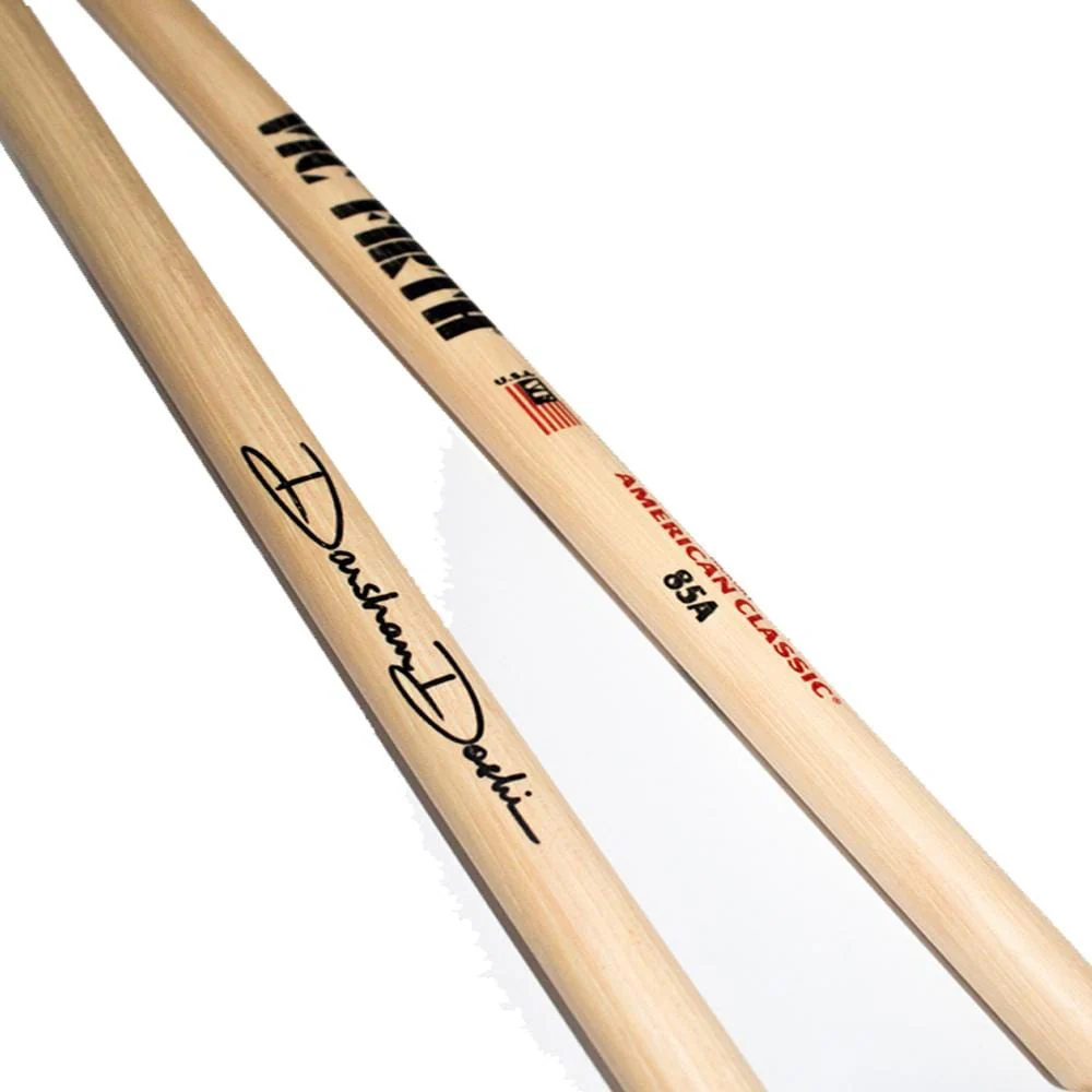 Vic Firth Darshan Doshi Signature American Classic Drumsticks - Wooden Tip - 85A
