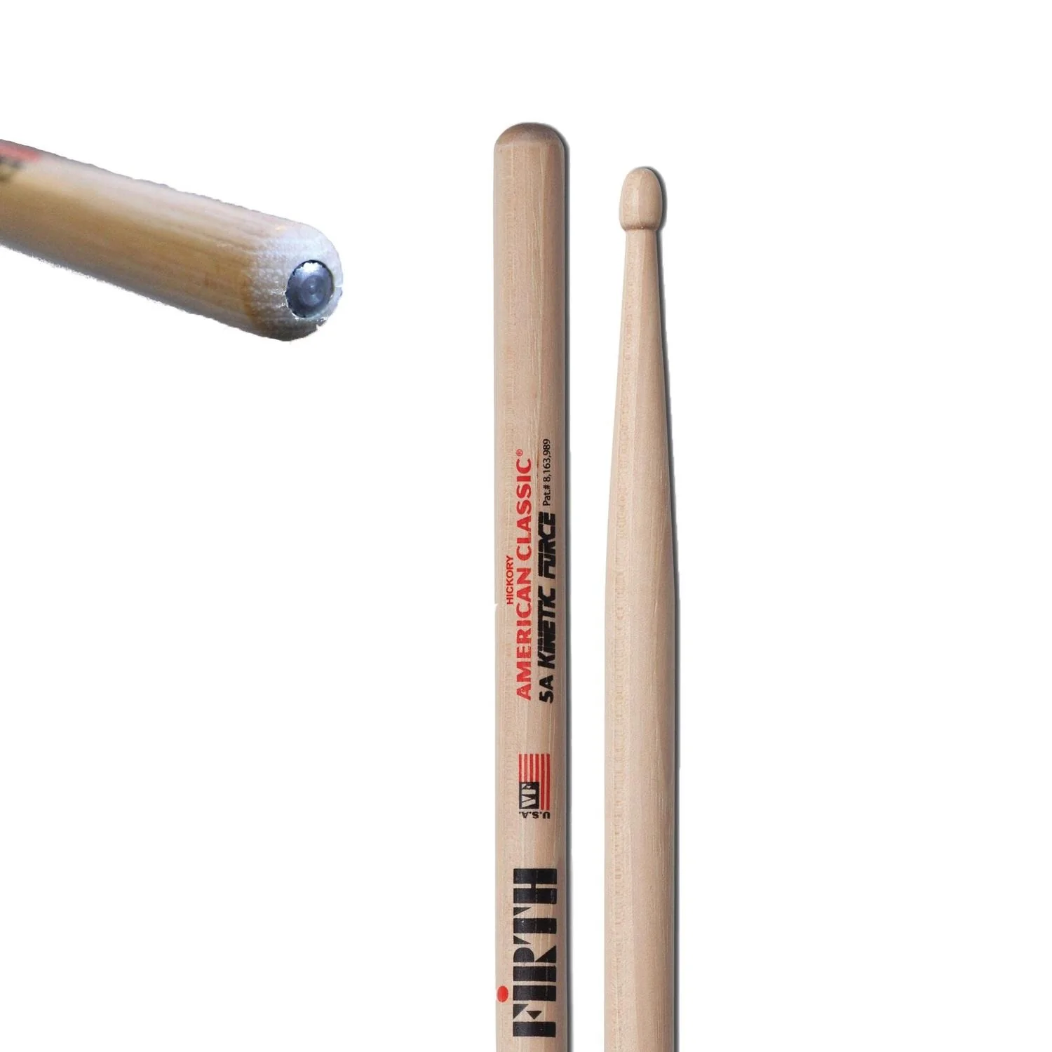 Vic Firth American Classic Drumsticks with Kinetic Force - 5A - Image 3