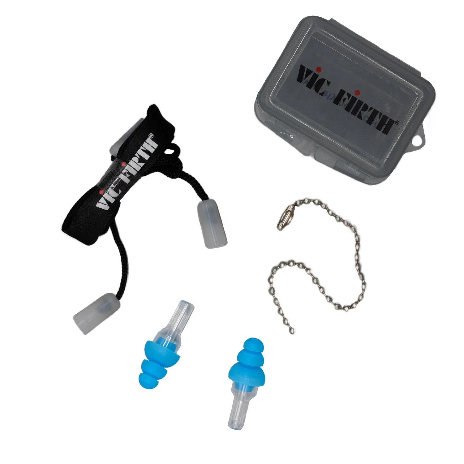 Vic Firth EAR PLUG R2 Regular Blue Hifi Ear Plugs - Image 2