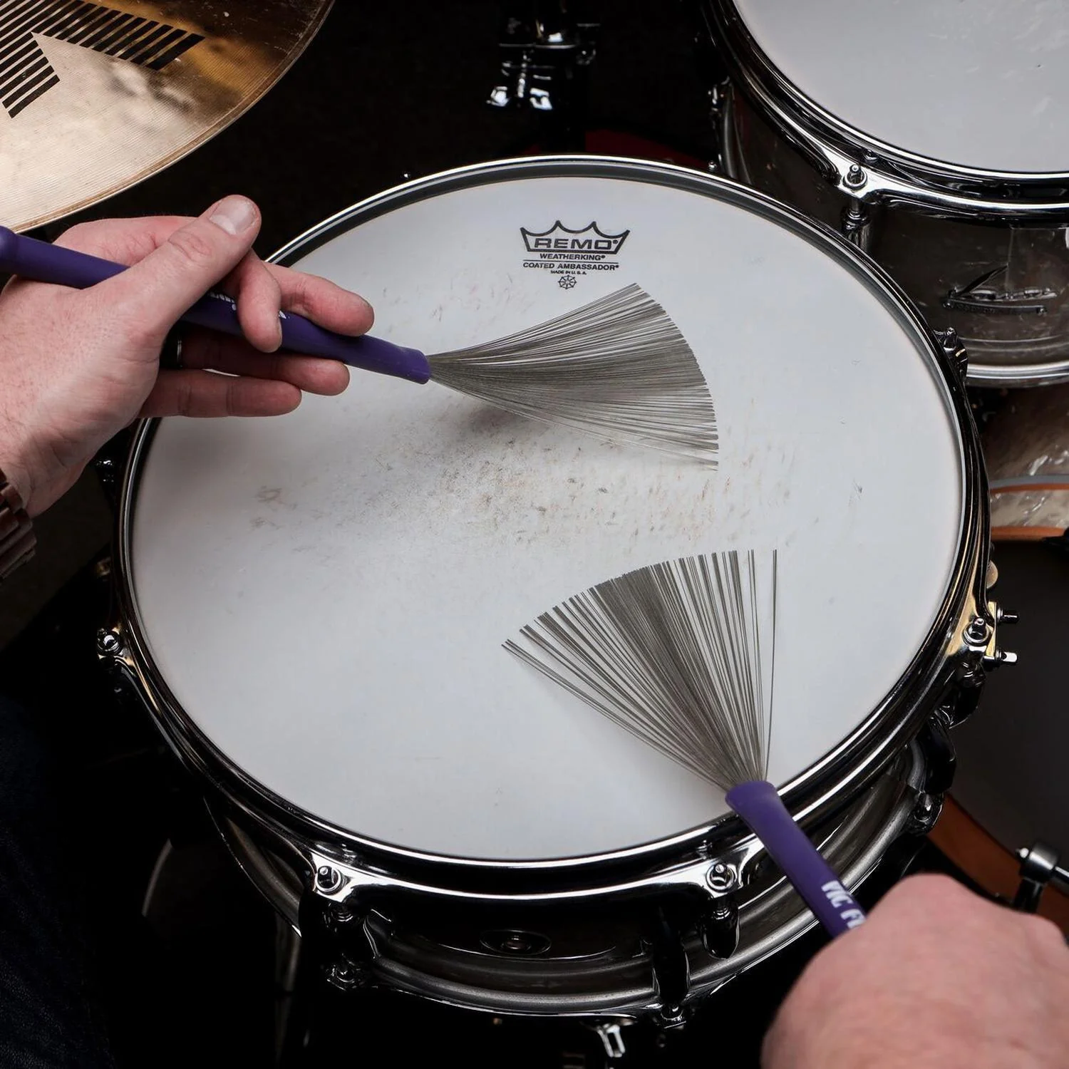 Vic Firth HB Drum Heritage Wire Brush - Image 5