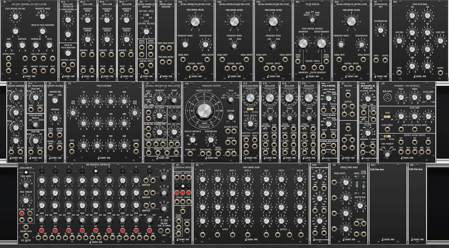 Cherry Audio Year Three Collection assembles all Cherry Audio/MRB brand modules for Voltage Modular – Professional Audio Software & Plugin - Image 2