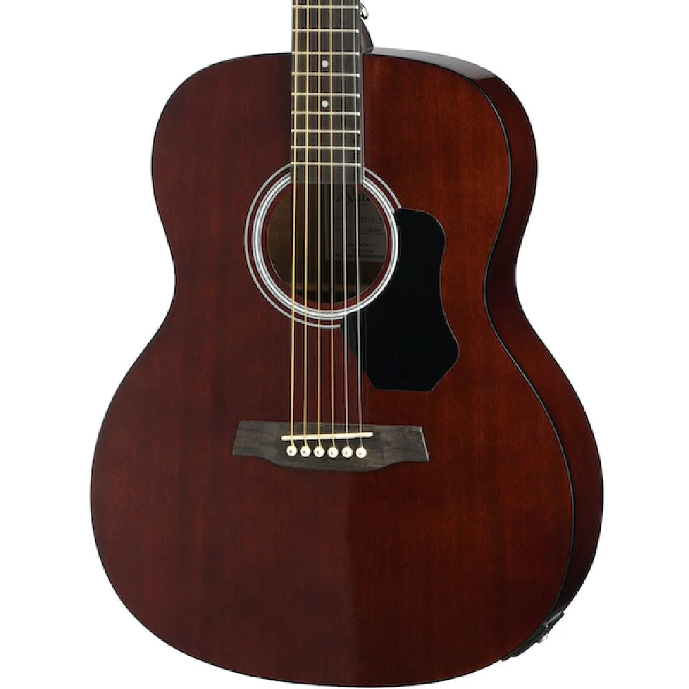 Walden O351E Standard Mahogany Top Orchestra Electro Acoustic Guitar With Bag - Gloss Natural - Image 3