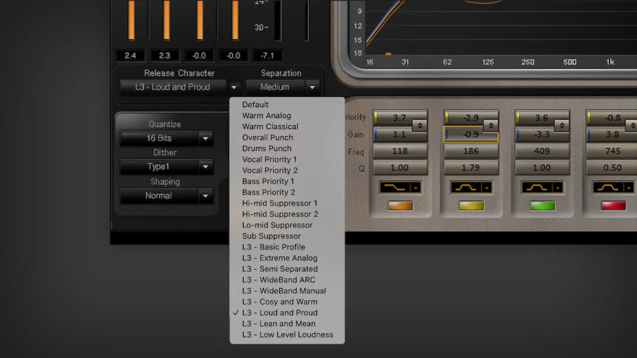 Waves L3-16 Multimaximizer: Multiband Maximizer Plugin - Image 6