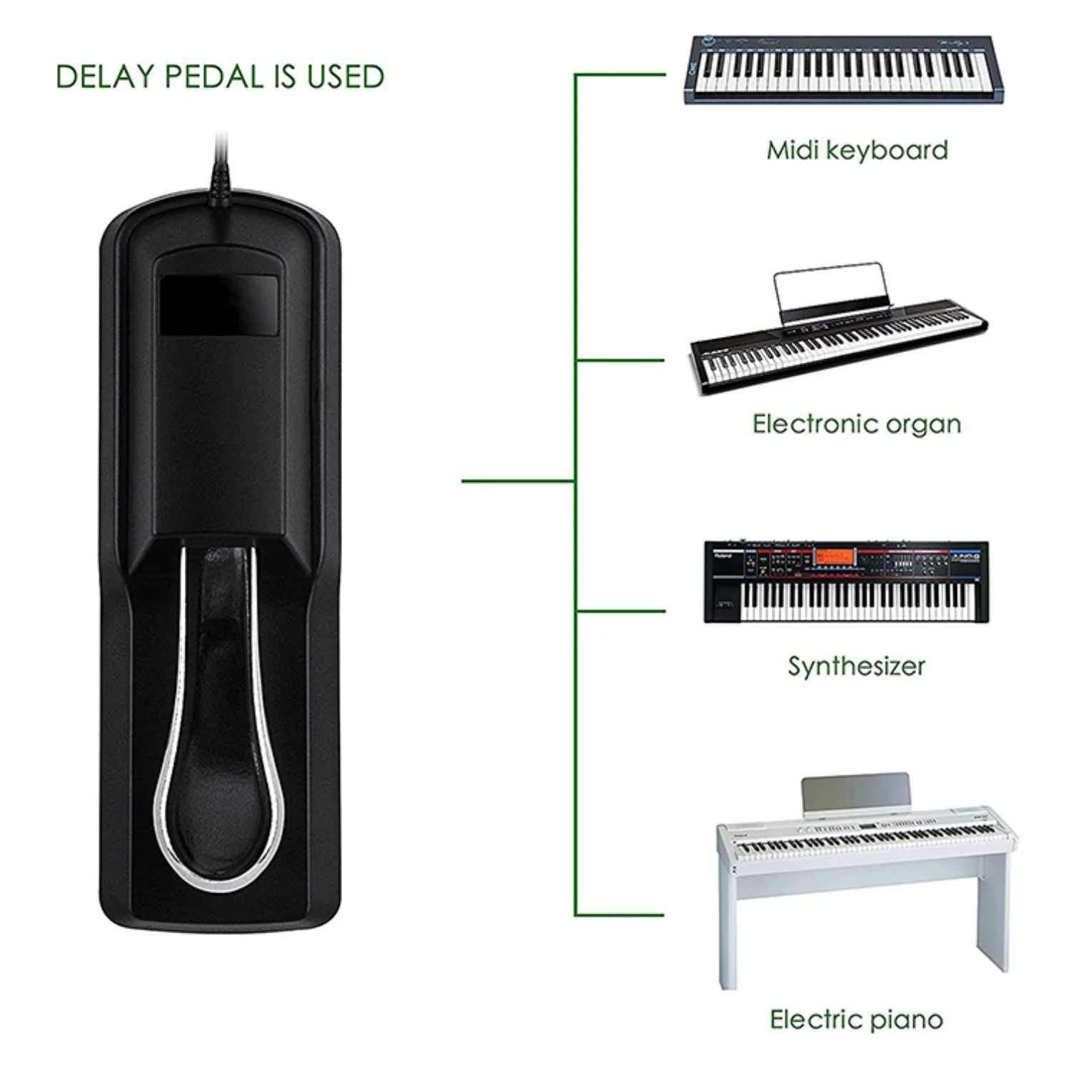 Wingo SP-100 Sustain Pedal - Image 4