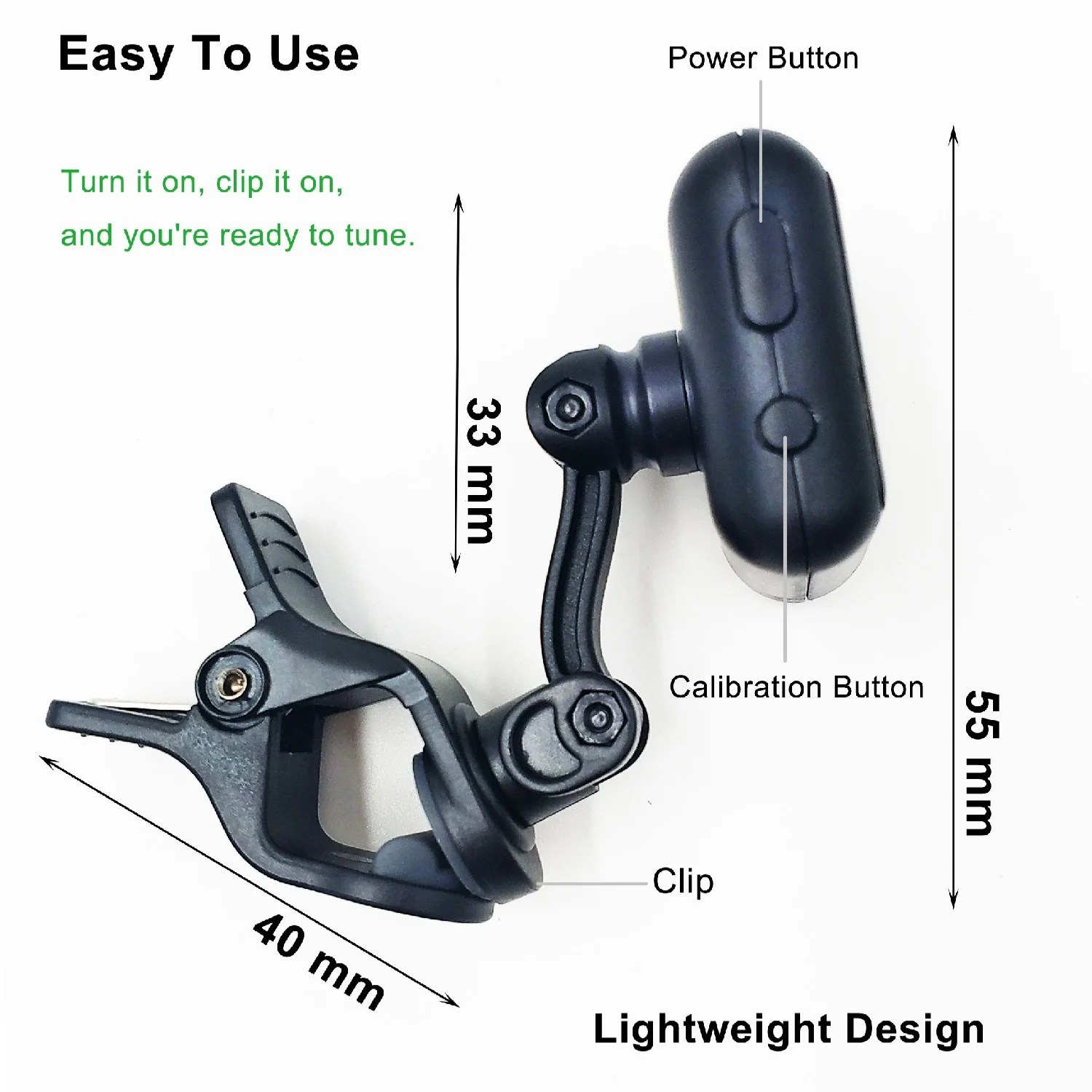 Wingo T-800 Guitar Tuner - Image 4