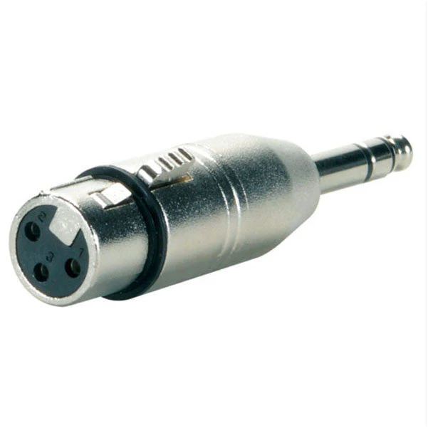 XLR Female to 1/4inch Stereo Male Adapter