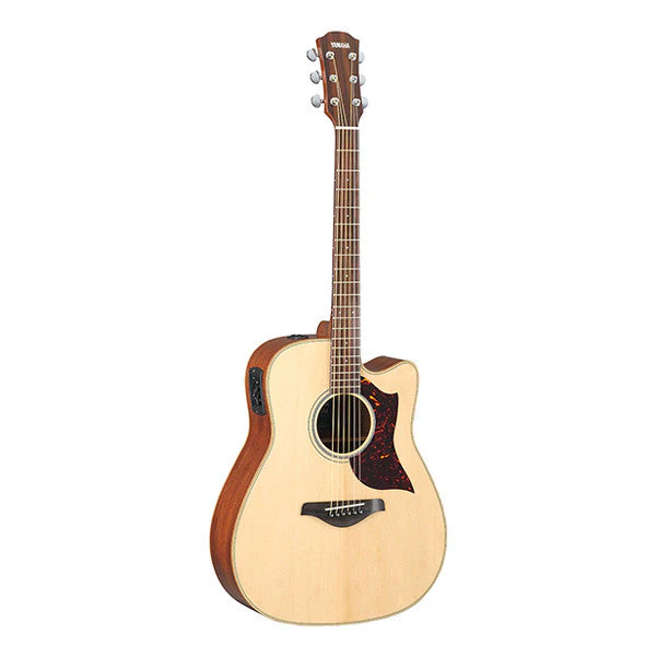 Yamaha A1M Dreadnought Cutaway Electro Acoustic Guitar - Natural
