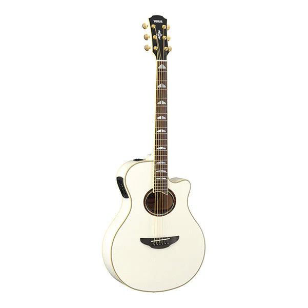 Yamaha APX1000 Cutaway Electro Acoustic Guitar - Pearl Snow White