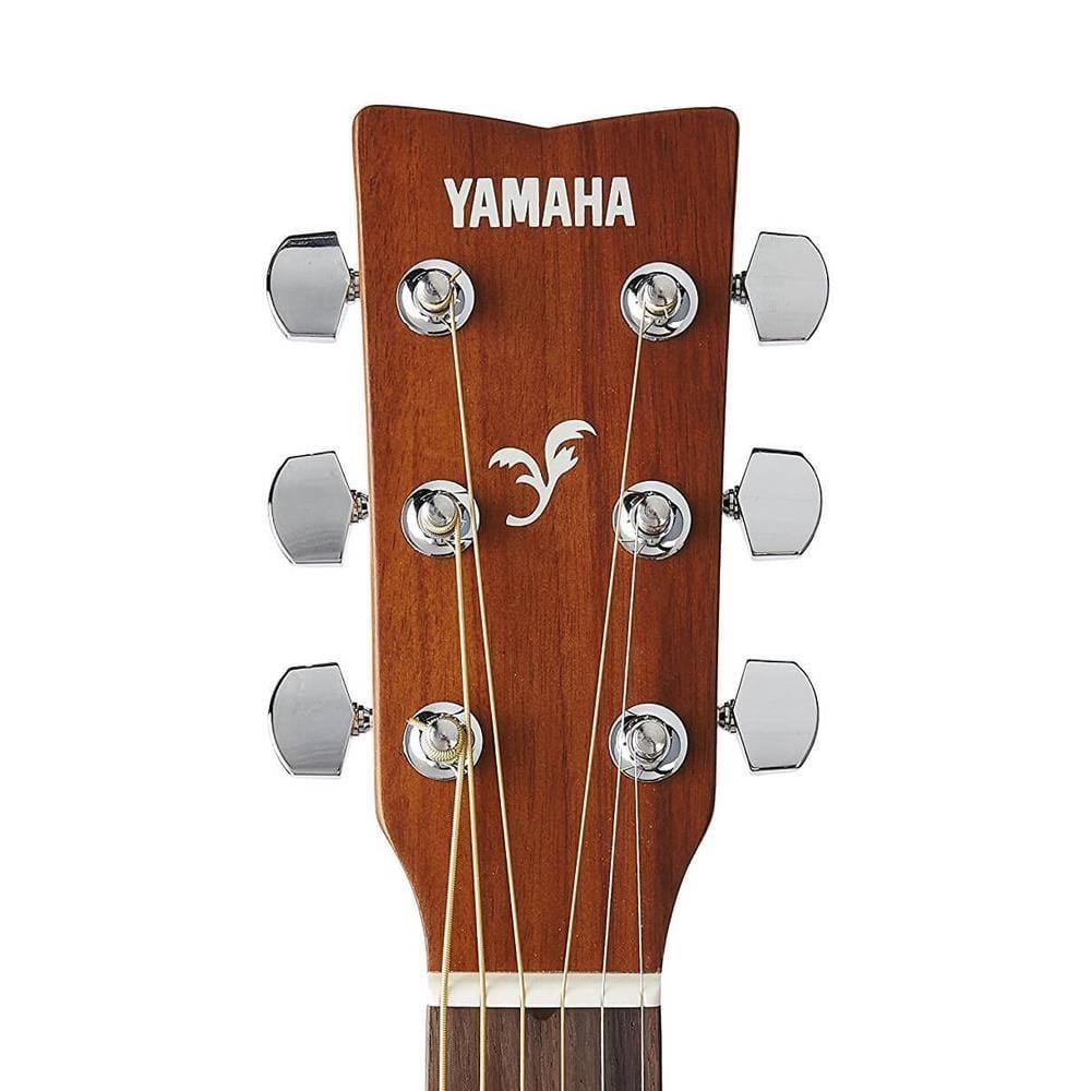 Yamaha F310 Acoustic Guitar with Dust Cover, Strap, Polishing Cloth, Picks & E book - Image 6
