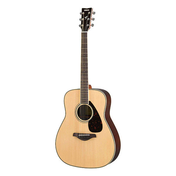 Yamaha FG830 Dreadnought Acoustic Guitar - Image 2