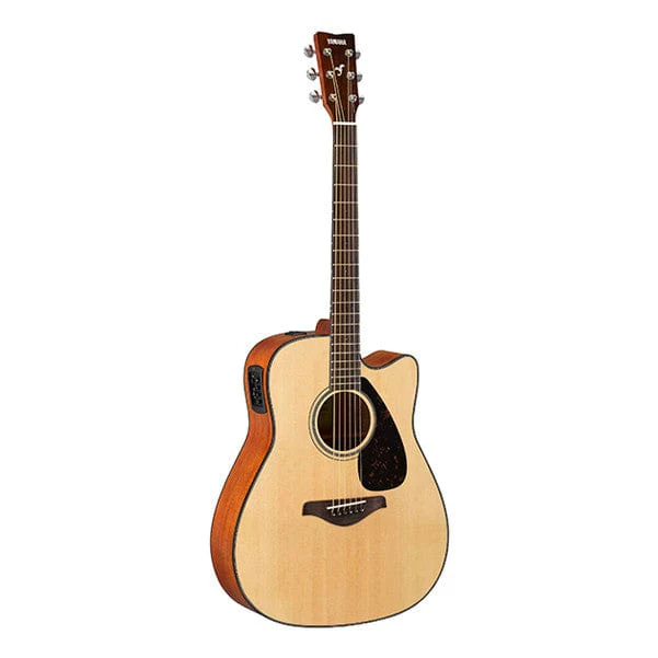 Yamaha FGX800C Cutaway Electro Acoustic Guitar - Image 2