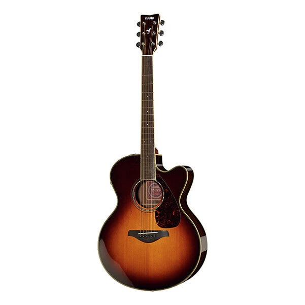 Yamaha FJX730SCII Cutaway Electro Acoustic Guitar - Brown Sunburst