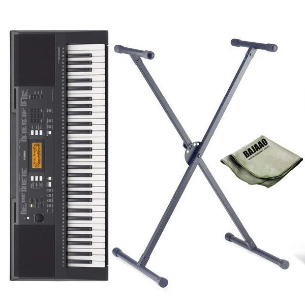 Yamaha PSR-E343 61-Key Portable Keyboard Standard Bundle