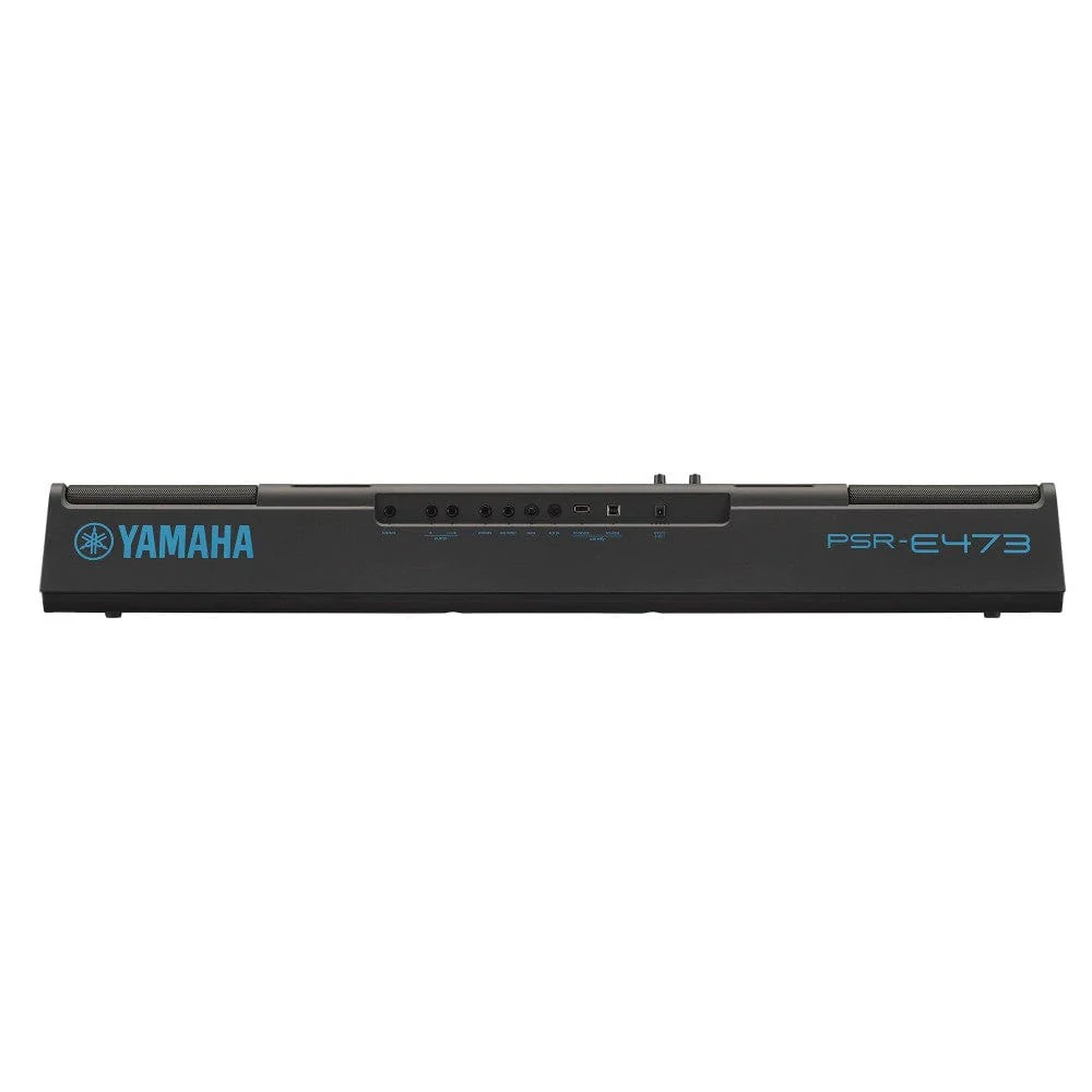 Yamaha PSR-E473 61-Key Touch-Sensitive Portable Keyboard with Polishing Cloth, Dust Cover, Online Lessons & Ebook - Image 6