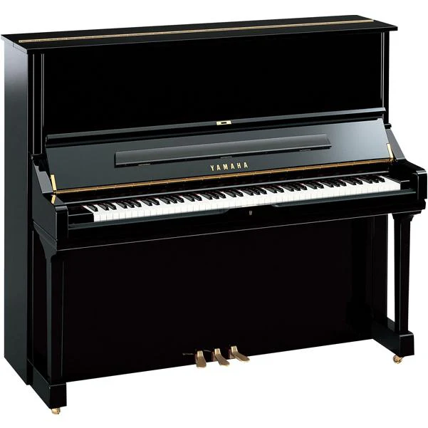 Yamaha U3 88 Key Upright Piano with Bench - Polished Ebony