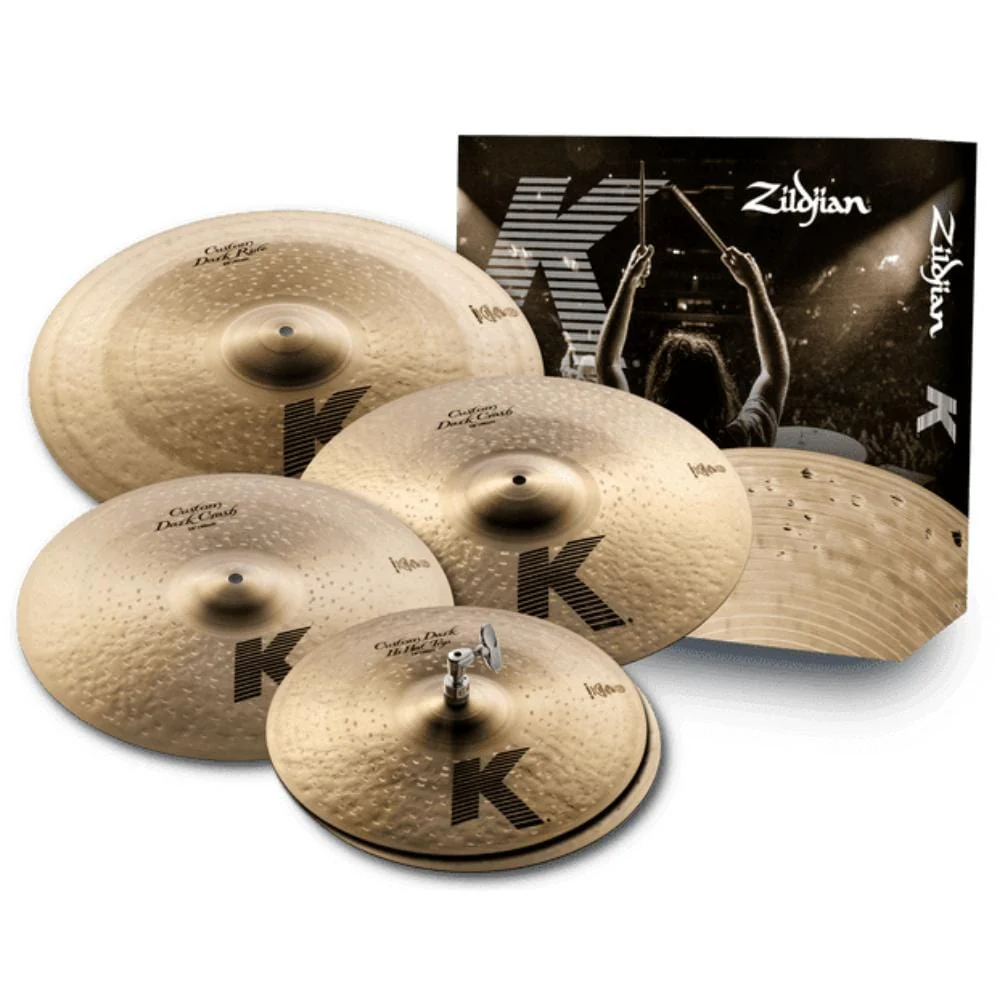 Zildjian K Custom Dark Cymbal Set - Image 2