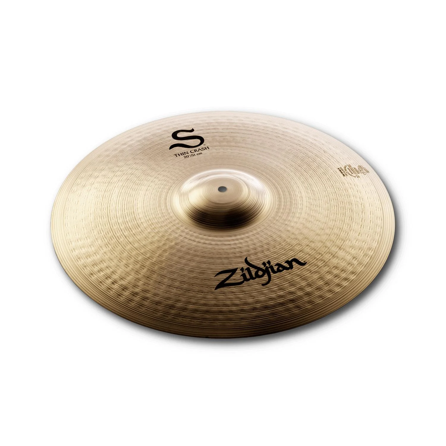 Zildjian S20TC 20 Inch S Series Thin Crash Cymbal - Image 2