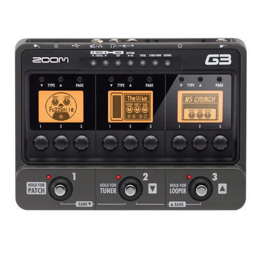 Zoom G3 Guitar Multi-effects Processor version 2.0