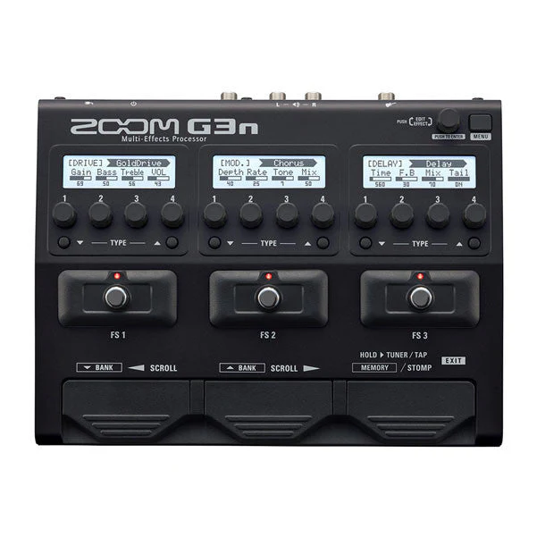 ZOOM G3n Intuitive Multi-Effects Guitar Processor