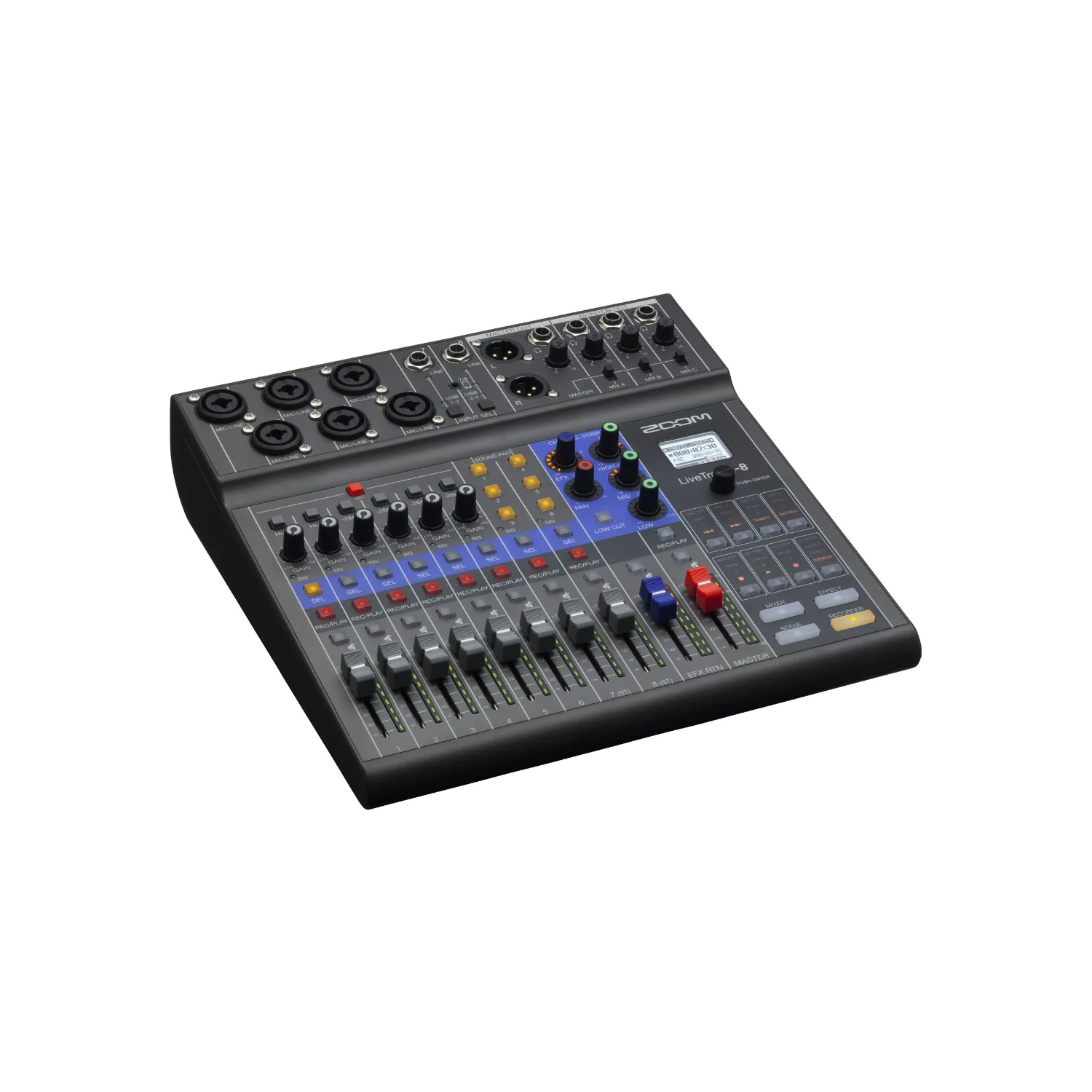 Zoom L 8 Livetrak Podcasting Mixer - Image 2